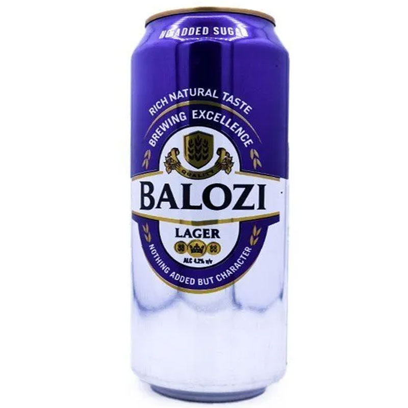 Balozi Lager Beer Can 500ml