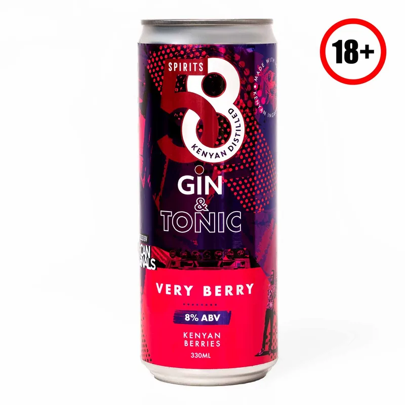 58 Gin & Tonic Very Berry 330ML