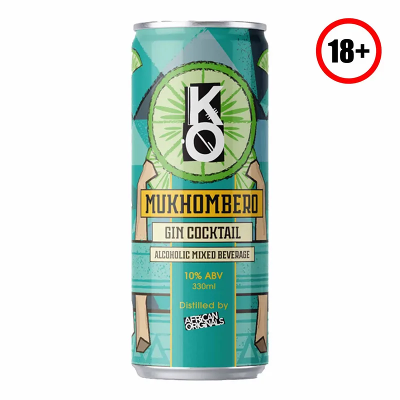 Ko Mukhombero Gin Cocktail 330ML