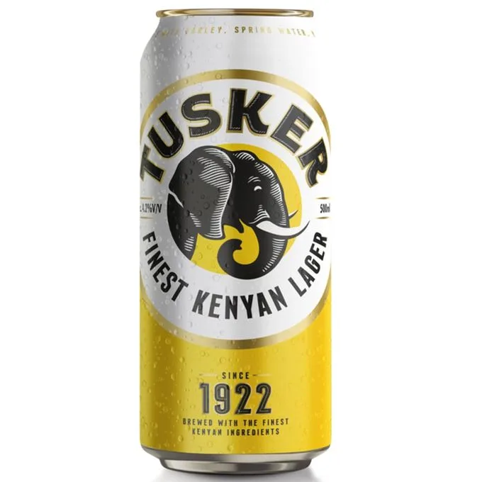 Tusker Lager CAN 500ML