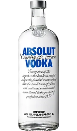 Absolut Blue 1 Litre