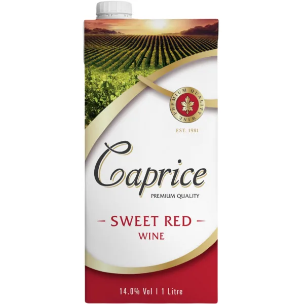 Caprice Sweet Red Wine 1 Litre