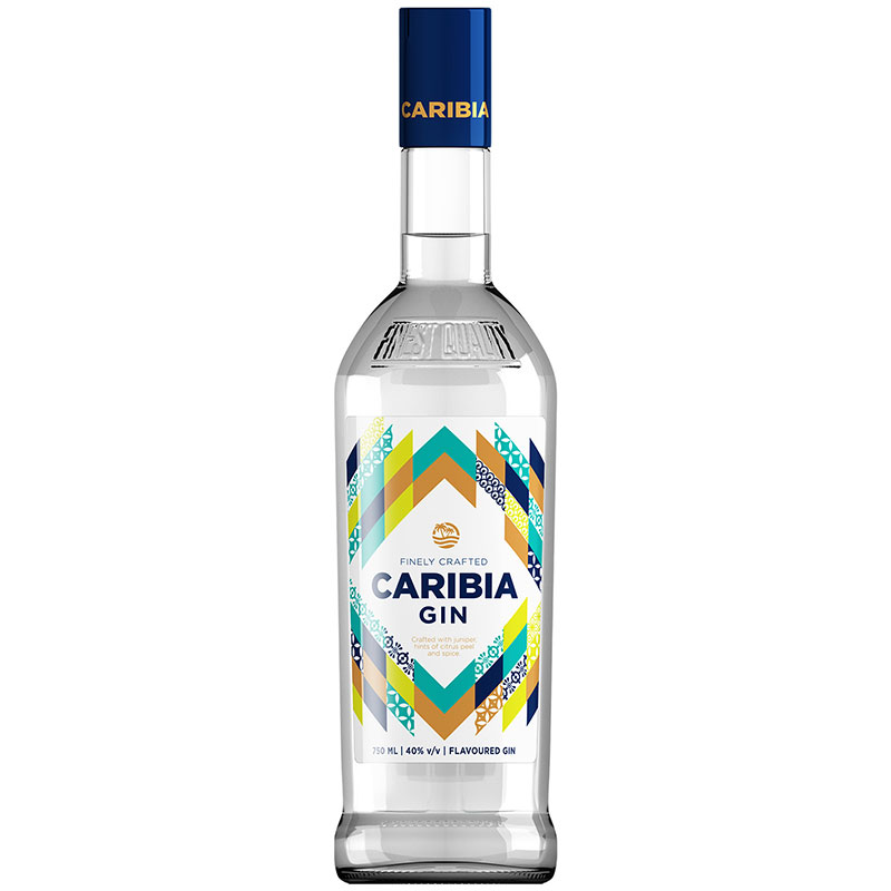 Caribia Finely Crafted Gin 750ml