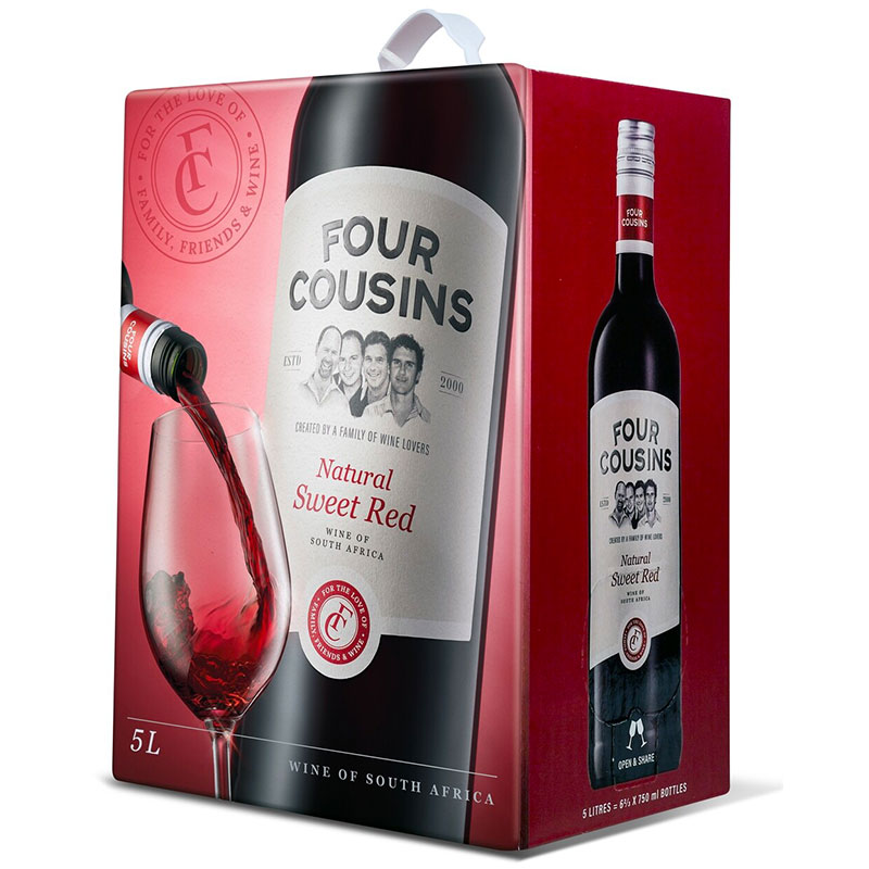 Cellar Cask Natural Sweet Red Wine 5 Litres