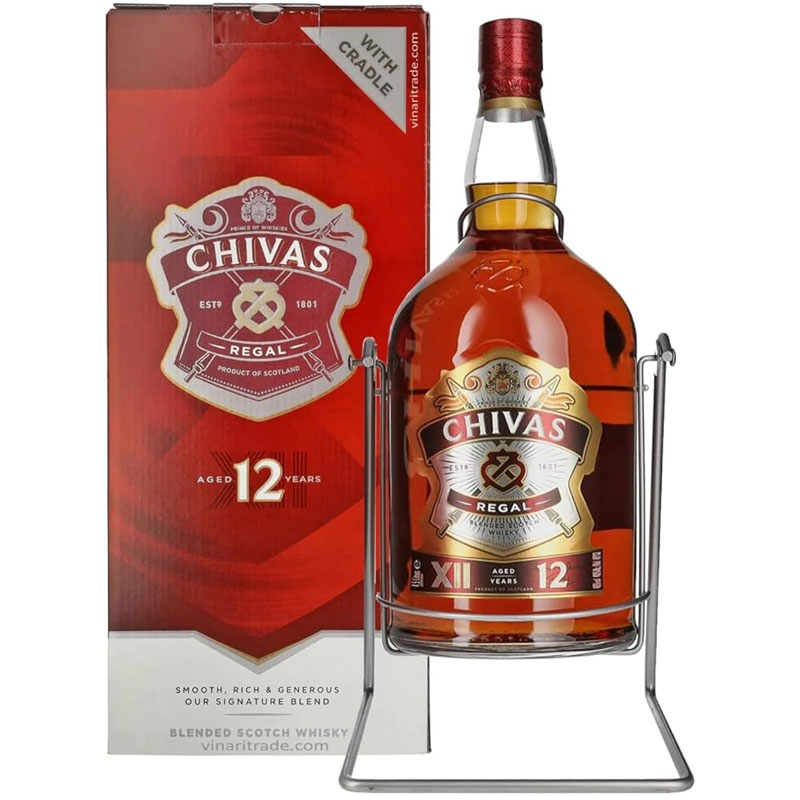 Chivas Regal 12 Year Old Whisky 1 Litre