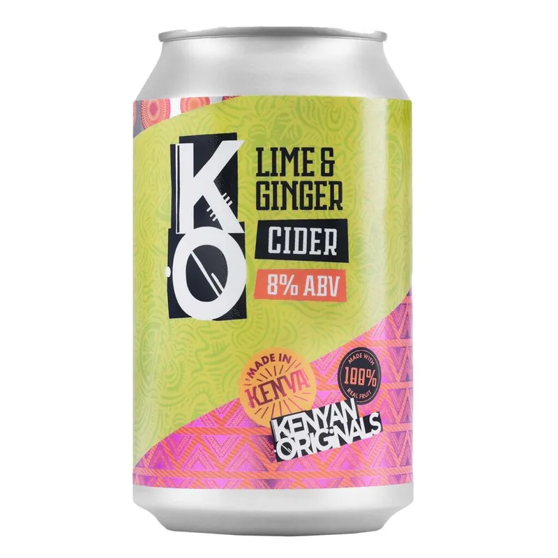 Ko Lime And Ginger CAN 330ML