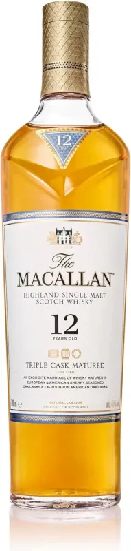 Macallan 12yrs Tripple Cask 750ML