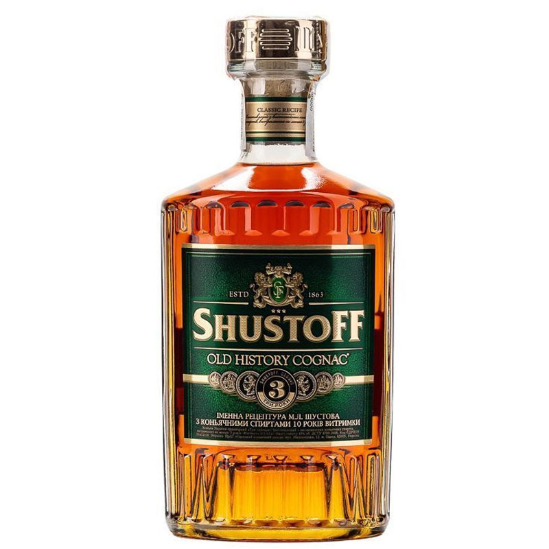 Shustoff 3 Years Old Brandy 500ml