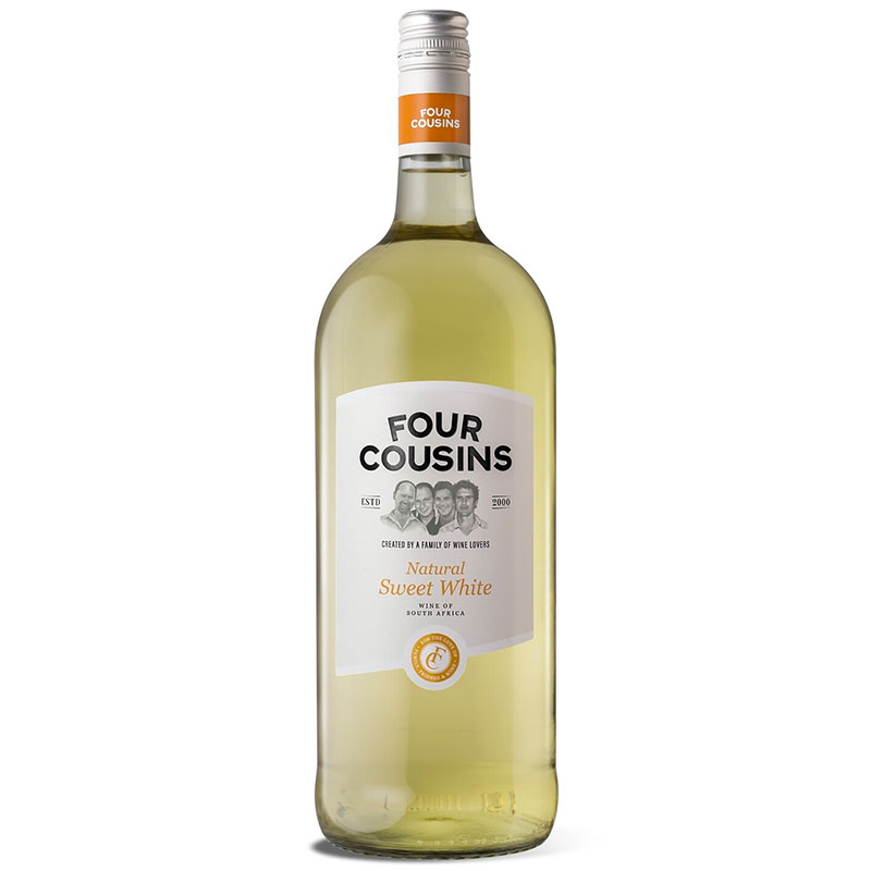 Sweet Lips Natural Sweet White Wine 1 Litre 9% ABV South Africa