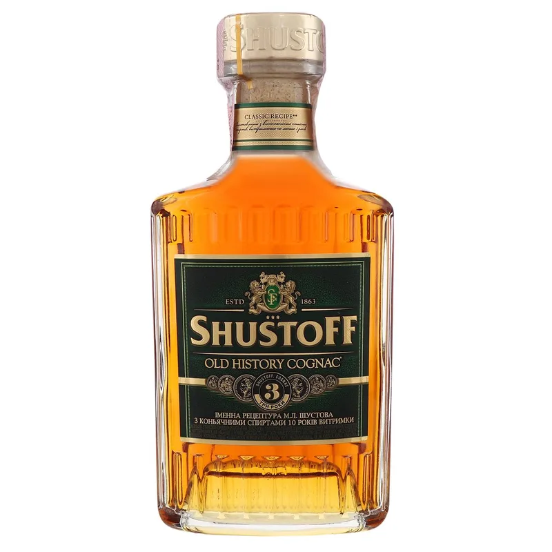 Shustoff Brandy 3 Years 500ML